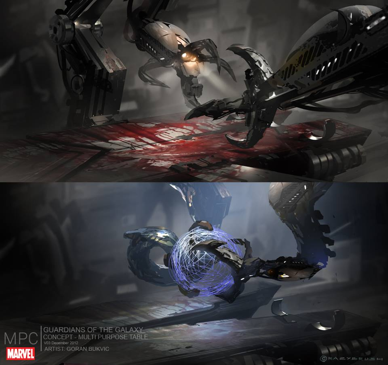 Illustration for article titled Concept Art Of The Alien Race That Was Cut From Guardians Of The Galaxy